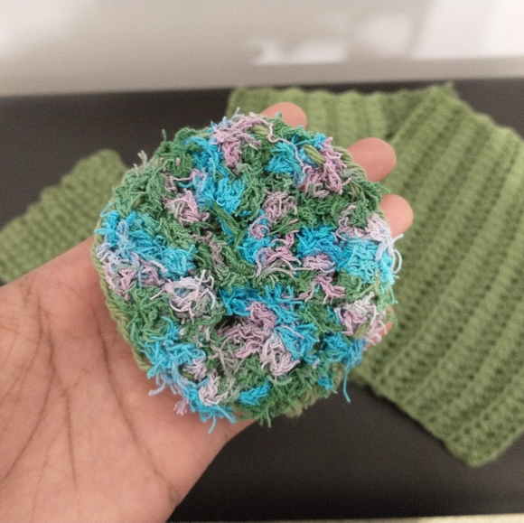 Handmade Wash/Dishcloths, Hand Scrubbie, & Sponge Bundle - Cotton - Picture 4 of 8